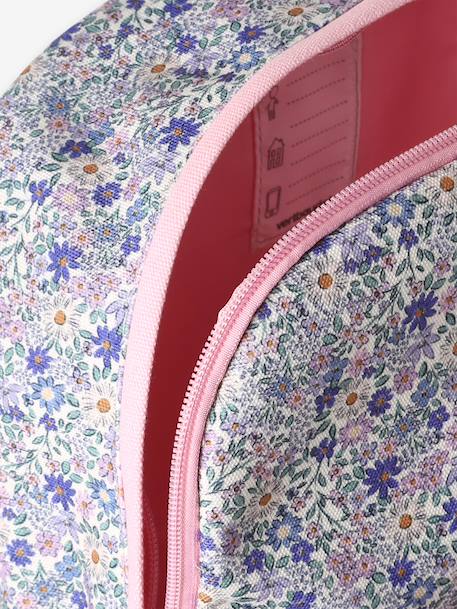 Sac à dos personnalisable en polyester lilas poudré 7 - vertbaudet enfant 