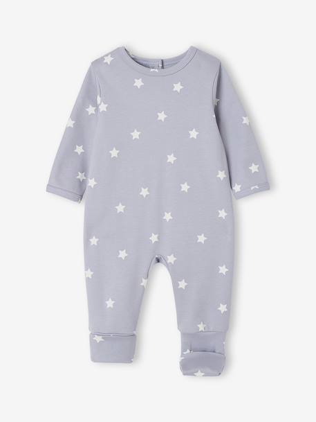 Lot de 2 dors-bien bébé ouverture dos bleu ciel 6 - vertbaudet enfant 