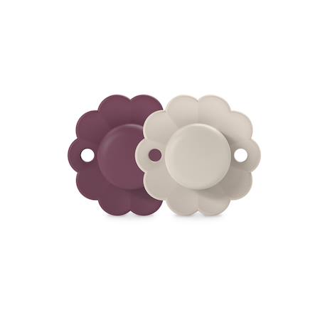 Lot de 2 sucettes réversible sx pro wonder Aqua+Bleu+Gris chaud+Liège gris+Magenta+Mauve pâle+Vert 11 - vertbaudet enfant 