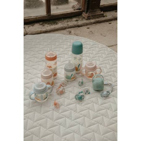 Biberon avec tétine sx pro 150 ml débit m Rose+Vert 5 - vertbaudet enfant 