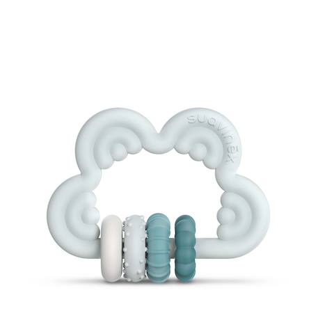 Jouet bébé anneau de dentition ludique +6m Multicolore 4 - vertbaudet enfant 