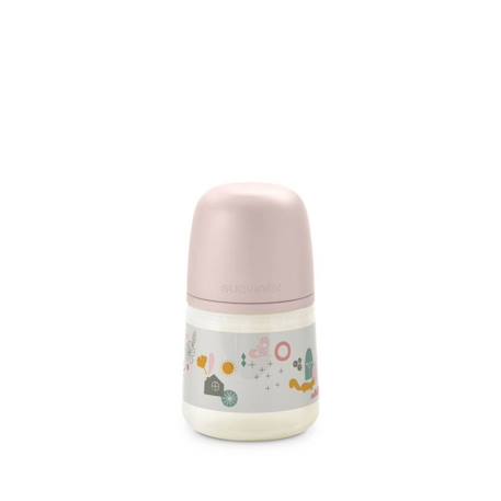 Biberon avec tétine sx pro 150 ml débit m Rose+Vert 1 - vertbaudet enfant 