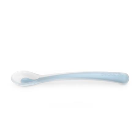 Cuillère en silicone +4mois Bleu+Rose 1 - vertbaudet enfant 