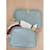 Protège carnet de santé pratique et organisé Bleu marine rayé+Vert sauge 12 - vertbaudet enfant 