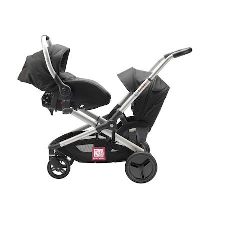Poussette double dès la naissance evolutwin Noir 3 - vertbaudet enfant 