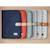 Protège carnet de santé pratique et organisé Bleu marine rayé+Vert sauge 5 - vertbaudet enfant 