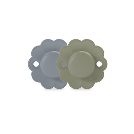 Lot de 2 sucettes réversible sx pro wonder Aqua+Bleu+Gris chaud+Liège gris+Magenta+Mauve pâle+Vert 16 - vertbaudet enfant 