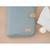 Protège carnet de santé pratique et organisé Bleu marine rayé+Vert sauge 10 - vertbaudet enfant 