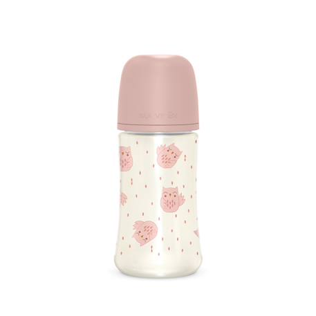 Biberon en polyamide avec tétine sx pro 270 ml débit m Beige neutre+Bleu liberty+Liberty rose+Rose 15 - vertbaudet enfant 