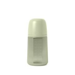 Puériculture-Biberon en silicone avec tétine sx pro 240 ml débit m