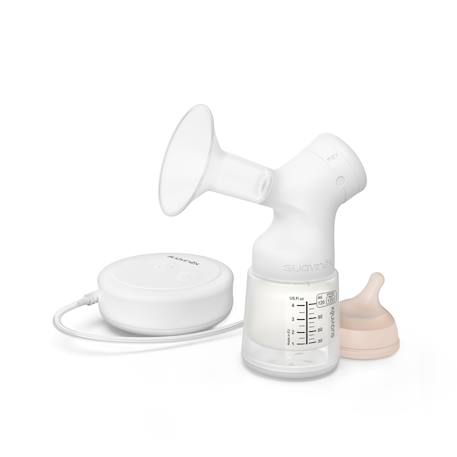 Tire-lait électrique avec biberon 120 ml Blanc 4 - vertbaudet enfant 