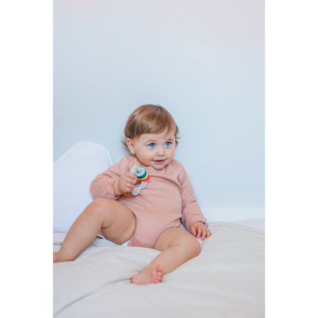 Jouet bébé anneau de dentition ludique +6m Multicolore 5 - vertbaudet enfant 
