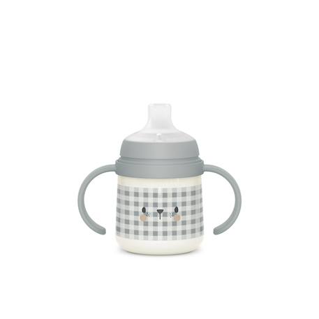 Biberon phosphorescent avec anses et bec silicone Ours 3 - vertbaudet enfant 