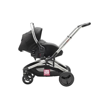 Poussette double dès la naissance evolutwin Noir 4 - vertbaudet enfant 