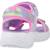 Sandales enfant fille en textile confortable Bleu et violet+Bleu lvmt+Rose pkmt 9 - vertbaudet enfant 