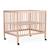 Parc pour bébé en bois + roues 95x75 cm parc 99 Blanc ancien+Marron et noir+Naturel+Noir 13 - vertbaudet enfant 