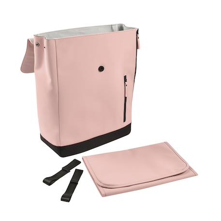Sac à dos à langer pratique 19 litres oslo Gris minéral+Rose ancienne 10 - vertbaudet enfant 