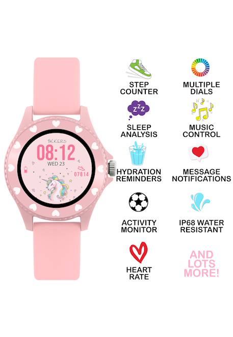 Montre tikkers smart watch series 34 Bleu+Rose 7 - vertbaudet enfant 