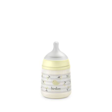 Biberon avec tétine sx pro 150 ml débit s Beige neutre+Bleu liberty+Liberty rose+Oisillons beige+Oisillons rose+Oisillons vert 13 - vertbaudet enfant 