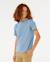 T-shirt hazey days garçon Faded denim+White 2 - vertbaudet enfant 