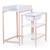 Table à langer baignoire Naturel/blanc 1 - vertbaudet enfant 
