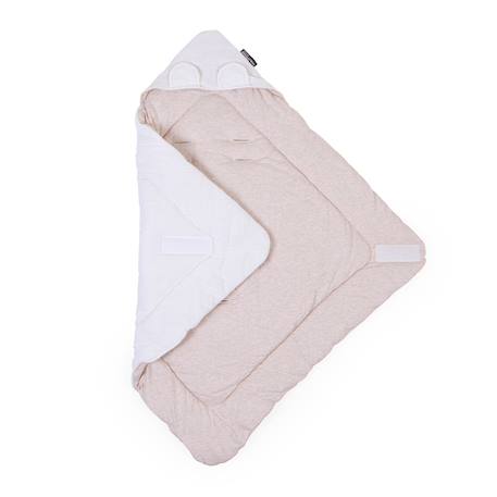 Couverture enveloppante universelle écharpe bébé Fleur bleu+Neutre 10 - vertbaudet enfant 
