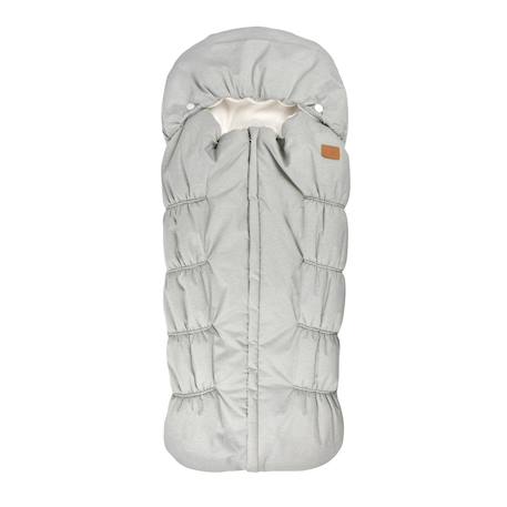 Chancelière universelle pour bébé 6-24 mois Gris chiné+Terracotta 1 - vertbaudet enfant 