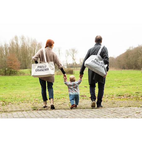 Sac à langer de voyage en toile grandpa bag Gris 6 - vertbaudet enfant 