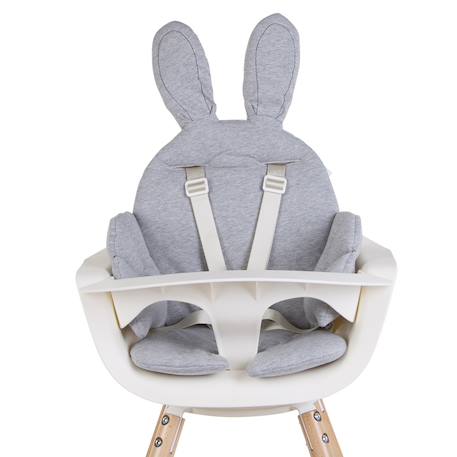 Coussin réducteur universel chaise haute lapin Gris 1 - vertbaudet enfant 