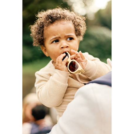 Lunettes de soleil enfant 9-24 mois Galet+Guimauve+Lilas+Ocre 20 - vertbaudet enfant 