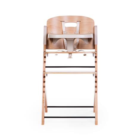 Chaise haute évolutive + tablette evosit Blanc+Gris pierre+Menthe+Neutre+Rouille 21 - vertbaudet enfant 