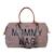 Sac à langer mommy bag Gris toile+Kaki+Marron doux+Textile raphia 18 - vertbaudet enfant 