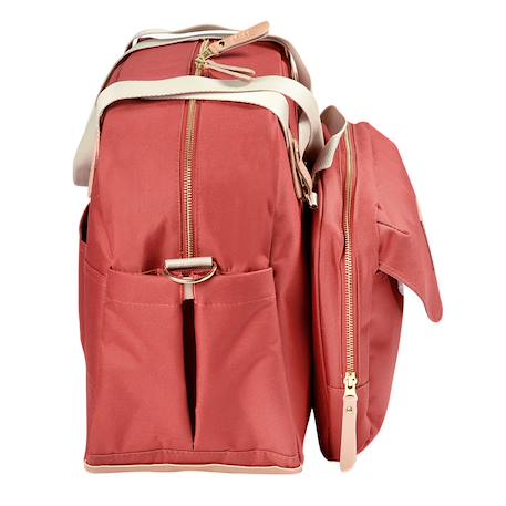 Sac à langer iconique grand volume 23 l geneve Bleu+Cacao+Terracotta 17 - vertbaudet enfant 