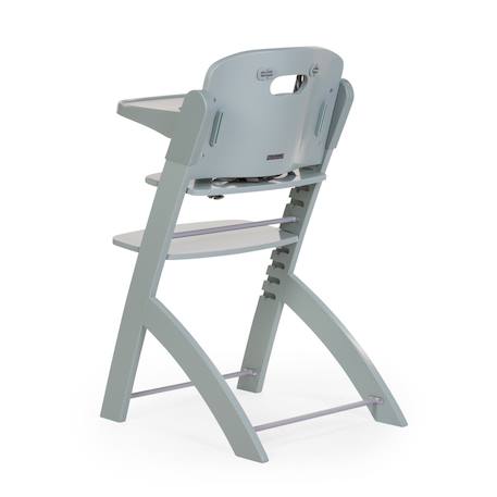 Chaise haute évolutive + tablette evosit Blanc+Gris pierre+Menthe+Neutre+Rouille 17 - vertbaudet enfant 