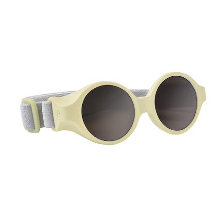 Lunettes de soleil bandeau ajustable 0-9 mois Jaune clair+Vert pâle 3 - vertbaudet enfant 