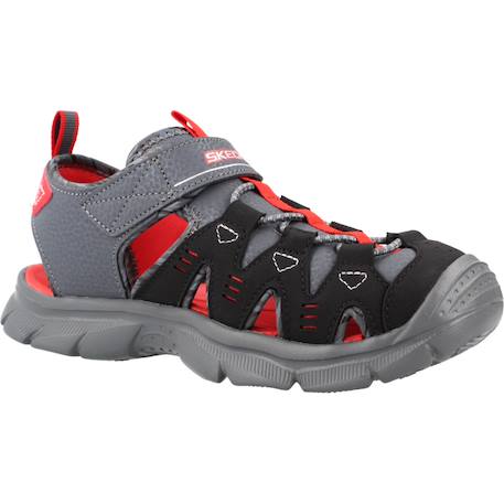 Sandales enfant garçon Bleu blor+Gris bkrd 11 - vertbaudet enfant 