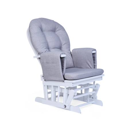 Fauteuil à bascule avec repose-pieds Gris 5 - vertbaudet enfant 