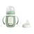 Biberon verre + housse silicone 2 en 1 Vert sauge 1 - vertbaudet enfant 