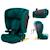 Siège auto Kinderkraft FIX2GO i-Size 76-150 cm isofix capteur saferide + organisateur voiture Bleu marine+Gris+Noir+Vert 22 - vertbaudet enfant 
