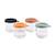 Lot de 4 portions repas en verre 250 ml Mélange couleurs 3 - vertbaudet enfant 