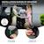Siège auto Kinderkraft COMFORT UP i-Size 76-150 cm ceinture sécurité + organisateur Gris+Noir+Rose+Vert 15 - vertbaudet enfant 