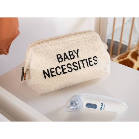 Trousse de toilette bébé Léopard+Noir or+Teddy blanc cassé+Teddy marron 14 - vertbaudet enfant 