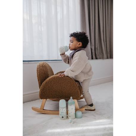 Biberon anti-colique 270 ml - débit s Oisillons beige+Oisillons rose+Oisillons vert 10 - vertbaudet enfant 