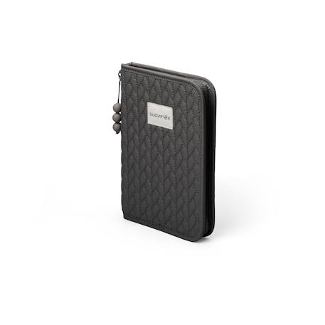 Protège carnet de santé wonderland Gris+Rose 3 - vertbaudet enfant 