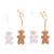 Arche de jeux bébé Teddy marron 1 - vertbaudet enfant 