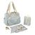 Sac à langer iconique grand volume 23 l geneve Imprimé jeu vert sauge 4 - vertbaudet enfant 