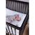 Parc pour bébé en bois + roues 95x75 cm parc 99 Blanc ancien+Noir 11 - vertbaudet enfant 