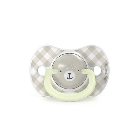 Lot de 2 sucettes phosphorescentes sx pro Wild & free bleu+Wild & free gris 9 - vertbaudet enfant 