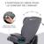 Siège auto Kinderkraft ONETO3 I-SIZE 76-150 cm dossier inclinable 5 positions + organisateur voiture Bordeaux+Gris+Noir+Vert 9 - vertbaudet enfant 