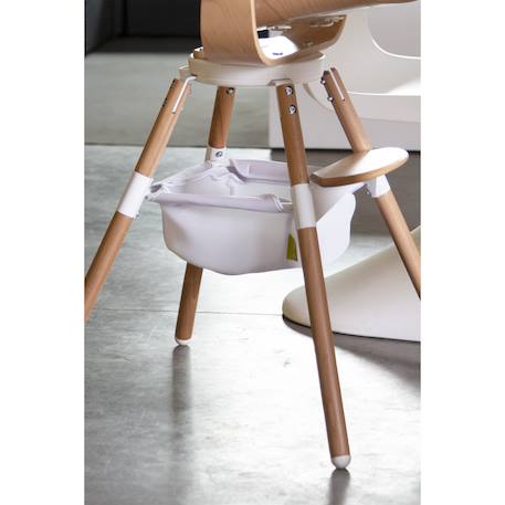 Accessoire panier pour chaise haute Blanc 2 - vertbaudet enfant 